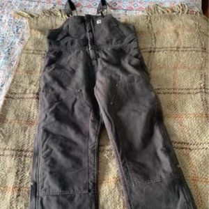 Carhartt women's Weathered Duck Wildwood Bib Overalls